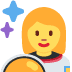 👩‍🚀 woman astronaut display on Twitter